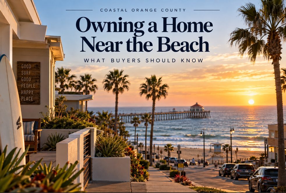 Owning a home near the beach in Orange County